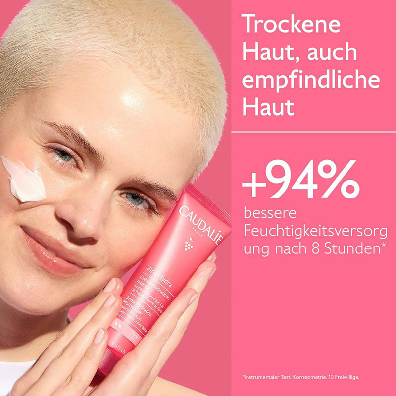 Caudalie - VinoHydra - Intens. Feuchtigkeitscreme, 60ml Caudalie - VinoHydra - Intens. Feuchtigkeitscreme, 60ml