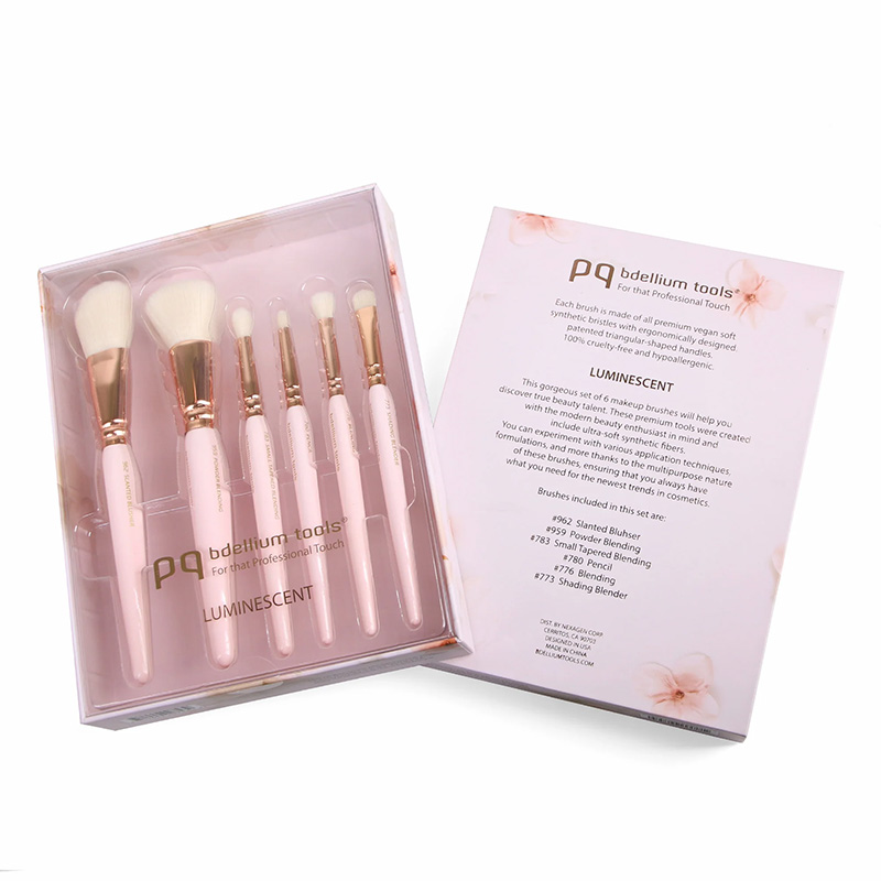 BDellium - Pink Golden Triangle - Luminescent, 6er Set 