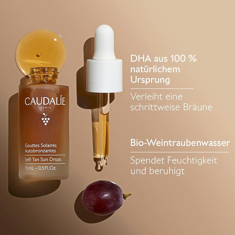 Caudalie - Self-Tan Drops, 15ml Caudalie - Self-Tan Drops, 15ml