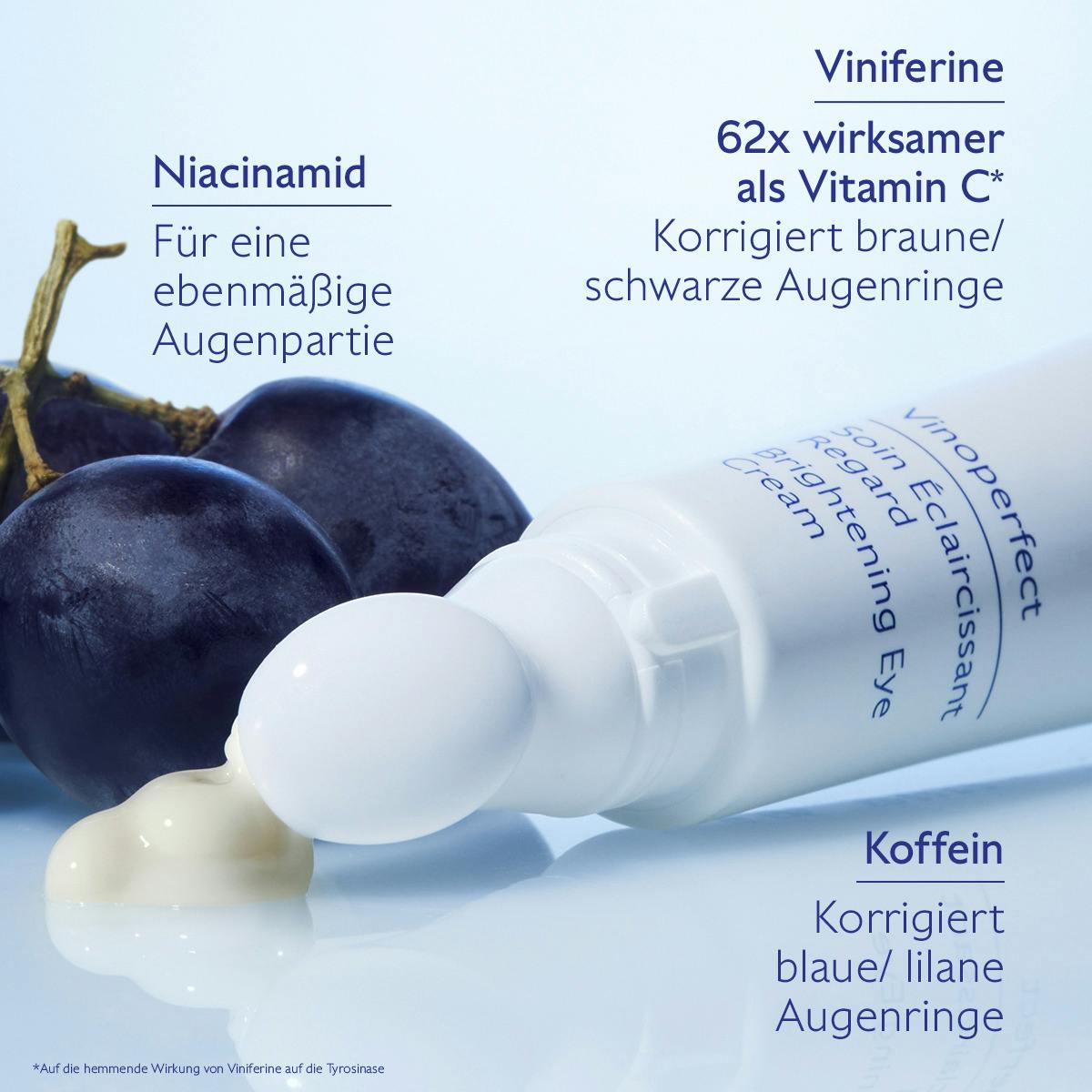 Caudalie - Vinoperfect - Aufhellende Augenpflege, 15ml Caudalie - Vinoperfect - Aufhellende Augenpflege, 15ml