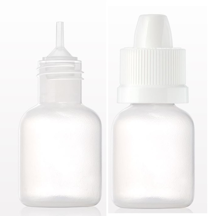 Leere Plastik Flasche schmale Tropfenvorrichtung 10ml