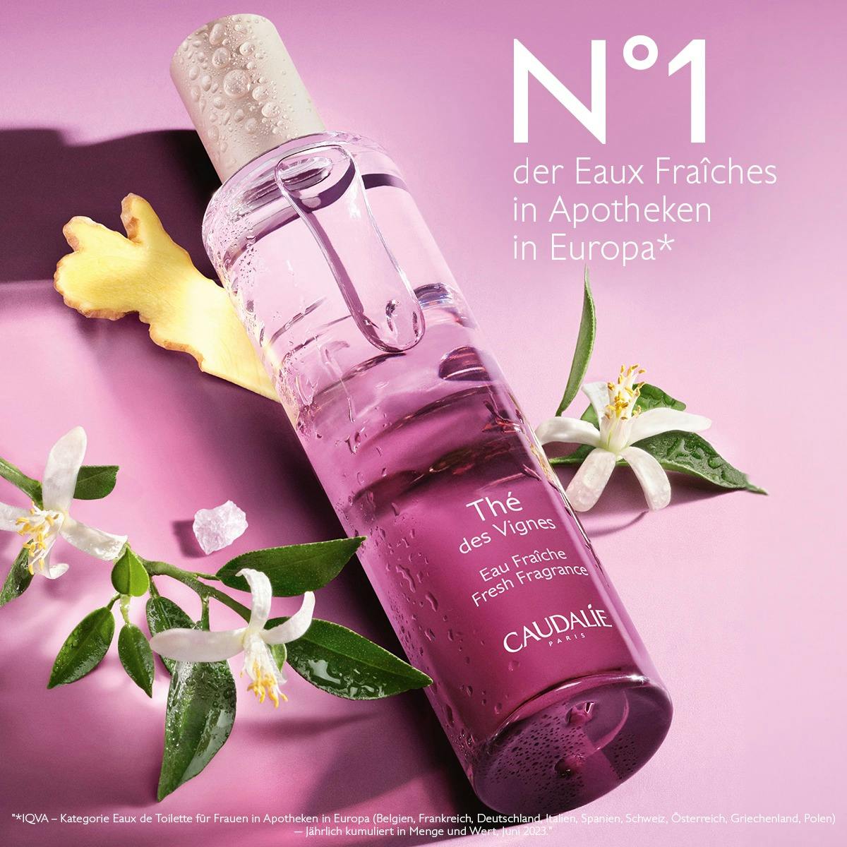 Caudalie - Thé des Vignes Eau Fraiche, SET