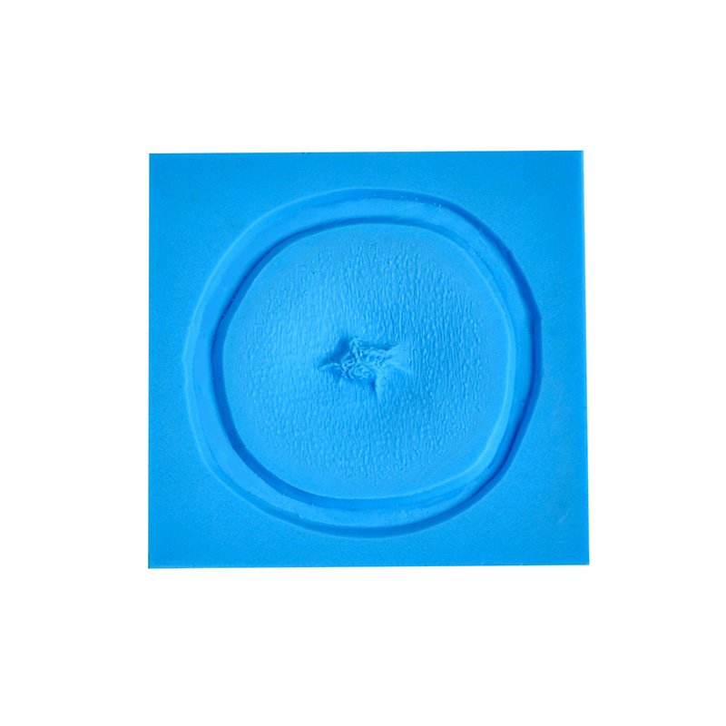 P.T.M -  Silicone Mold - Bullet Hole Entry 002 9mm Caliber7