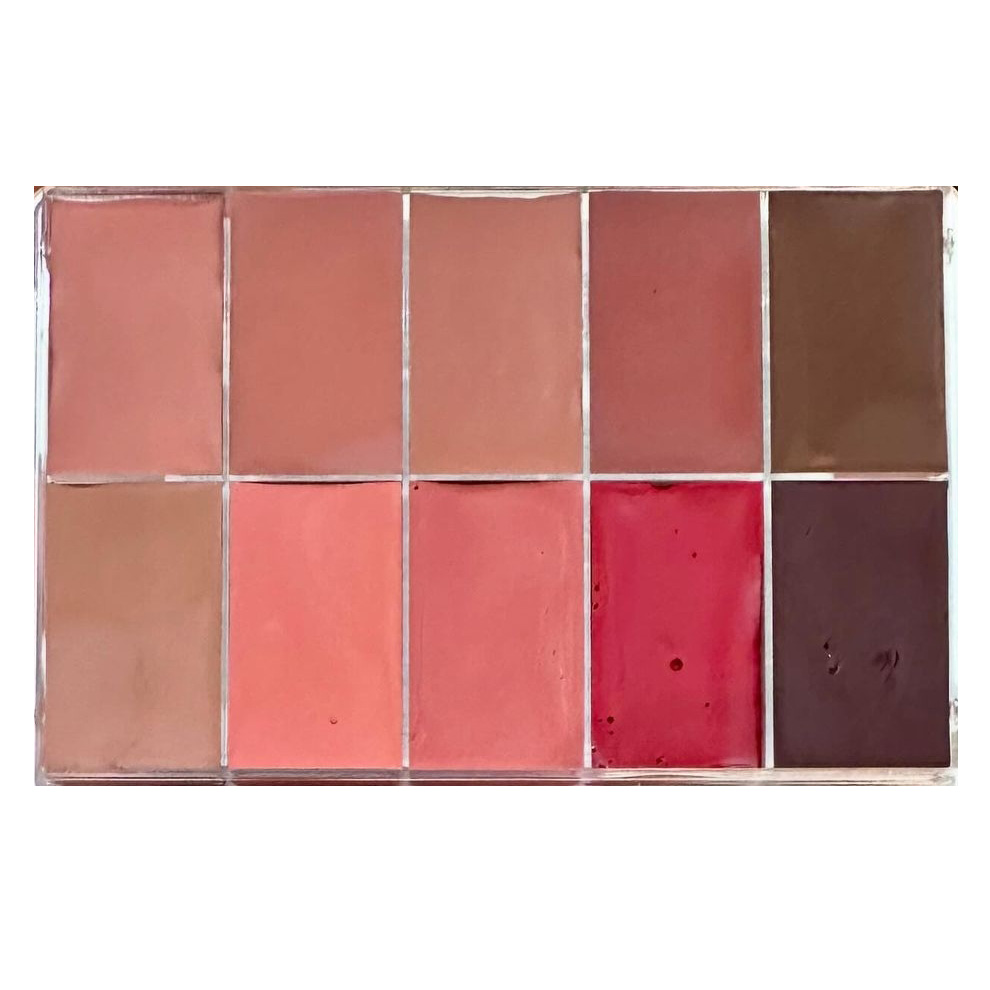 Maqpro - Lippenstift - Palette 10er SLIM - La Parisienne, 15ml Maqpro - Lippenstift - Palette 10er SLIM - La Parisienne, 15ml