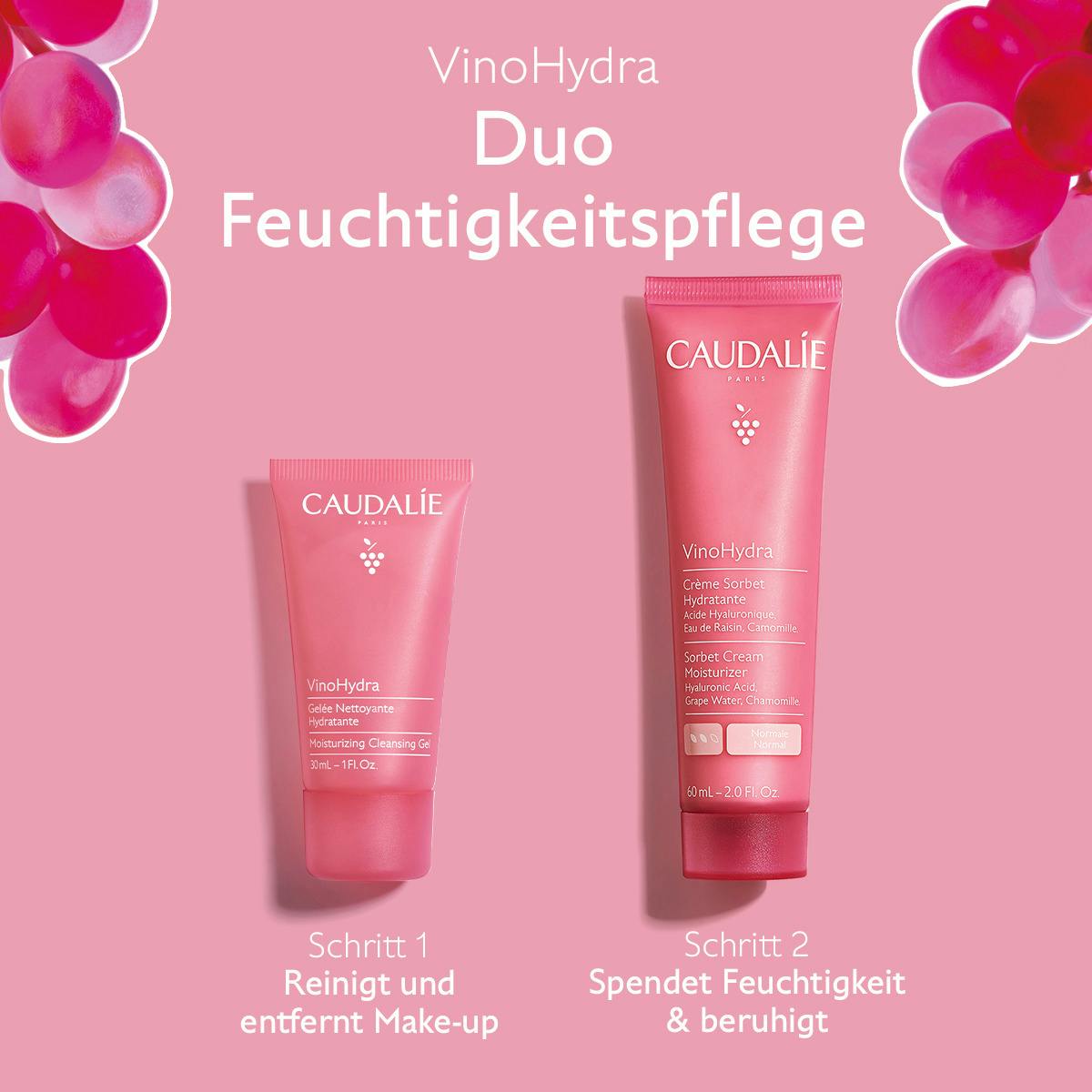 Caudalie - VinoHydra - Duo Feuchtigkeitspflege, SET Caudalie - VinoHydra - Duo Feuchtigkeitspflege, SET