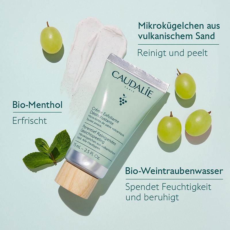 Caudalie  - Porentief Reinigendes Gesichtspeeling