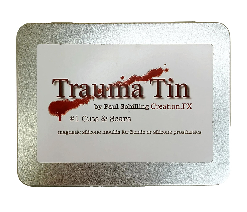 Creation.fx - Trauma Tin #1 Cuts & Scars (Magnetic Silicon Moulds)