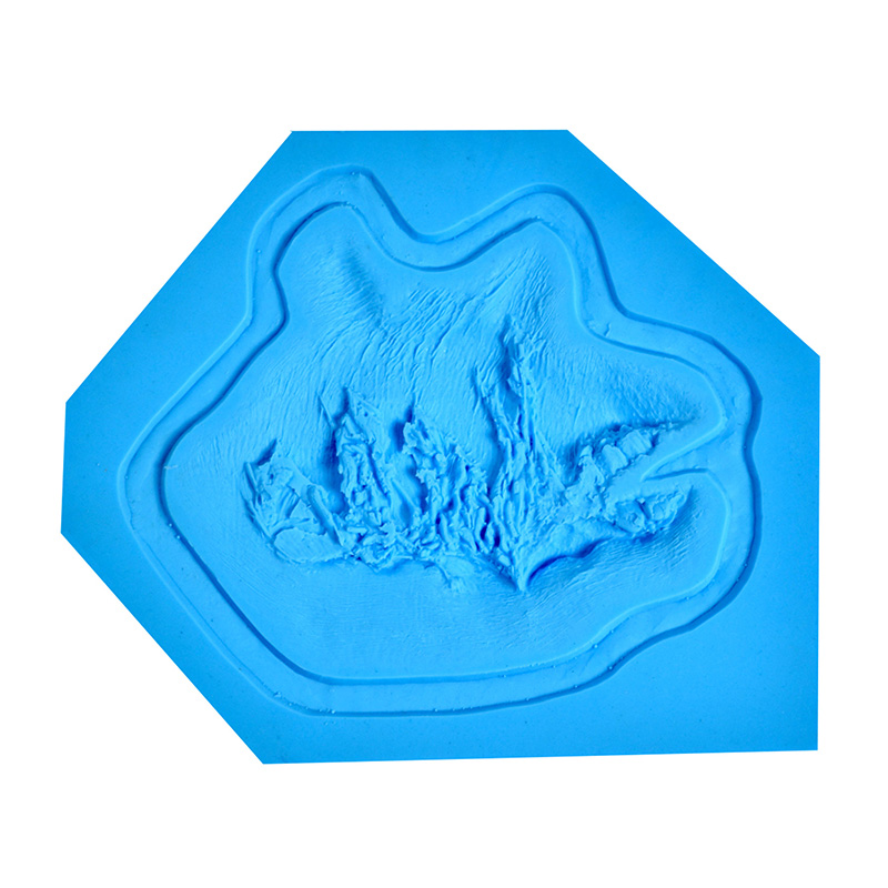 P.T.M -  Silicone Mold - Zombie Left Cheek P.T.M -  Silicone Mold - Zombie Left Cheek