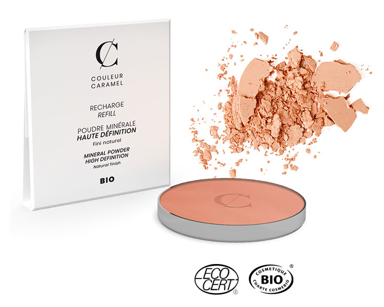 Couleur Caramel - Poudre Minéral HD Compacte BIO - REFILL, 7,5g Couleur Caramel - Poudre Minéral HD Compacte BIO - REFILL, 7,5g