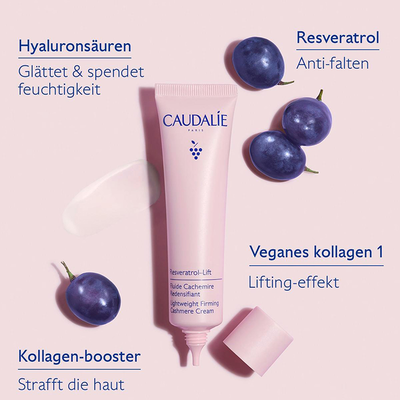 Caudalie - Resveratrol-Lift Kaschmir Fluid, 40ml Caudalie - Resveratrol-Lift Kaschmir Fluid, 40ml