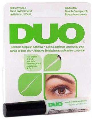 Duo - Wimpernkleber Brush On White/Clear Grün 5g