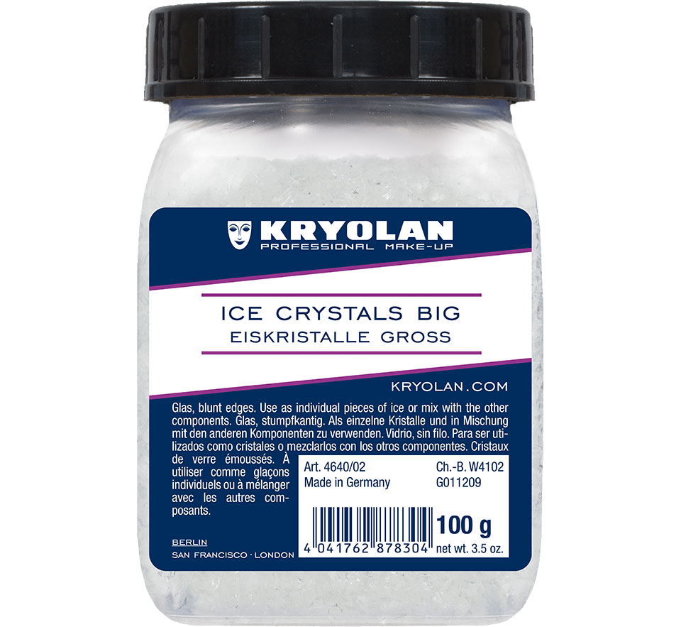 Kryolan - Eiskristalle groß, 100g 