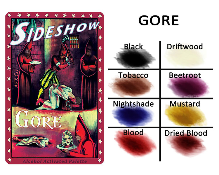 Sideshow - Gore Palette
