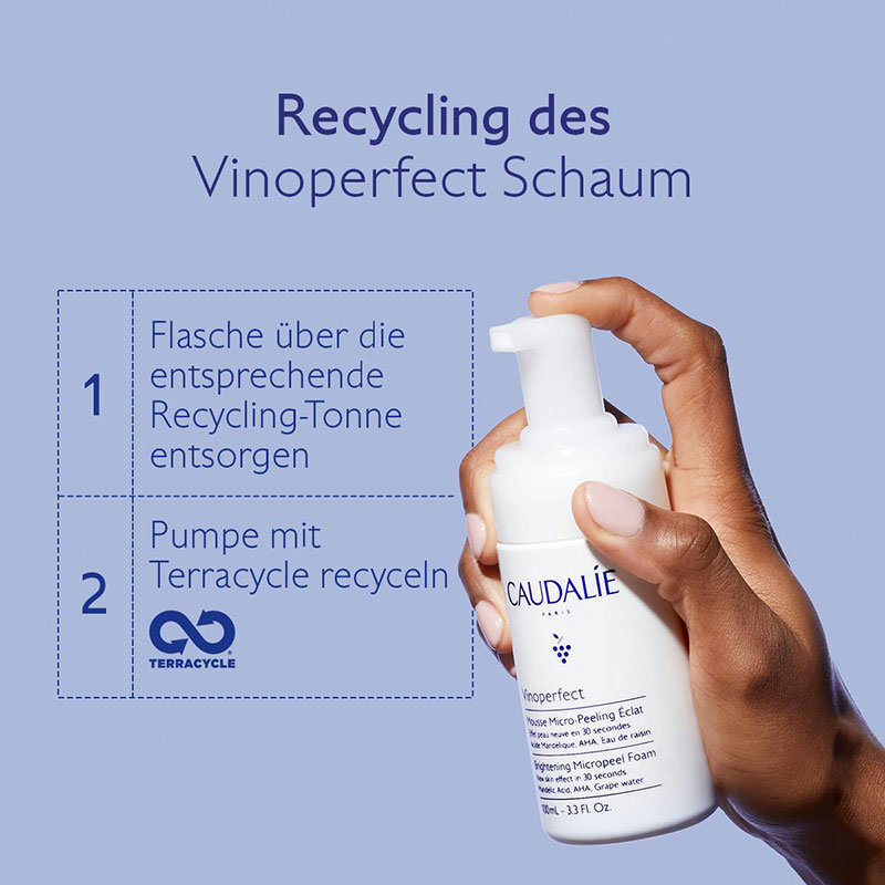 Caudalie - Vinoperfect Mikro Peeling Schaum, 100ml Caudalie - Vinoperfect Mikro Peeling Schaum, 100ml