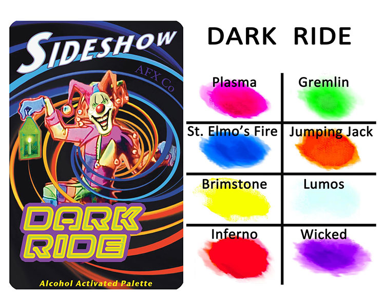 Sideshow - Dark Ride Palette