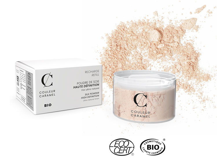 Couleur Caramel - Silk Powder HD BIO - REFILL, 12g Couleur Caramel - Silk Powder HD BIO - REFILL, 12g