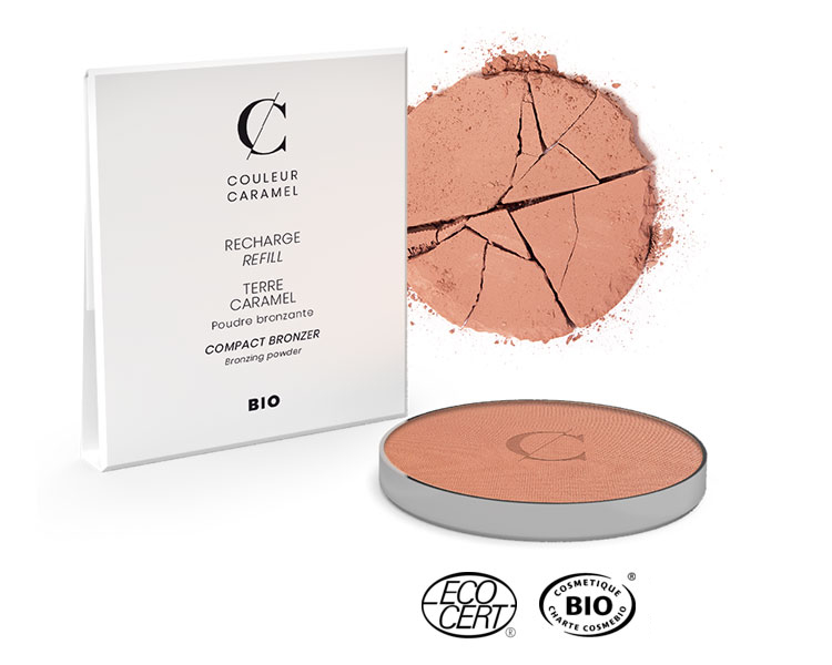 Couleur Caramel - Poudre Terre Caramel BIO - REFILL, 8,5g Couleur Caramel - Poudre Terre Caramel BIO - REFILL, 8,5g
