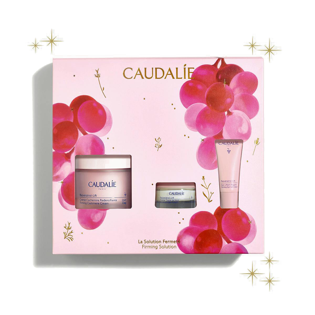 Caudalie - Resveratrol-Lift, Lösung für straffere Haut, SET Caudalie - Resveratrol-Lift, Lösung für straffere Haut, SET