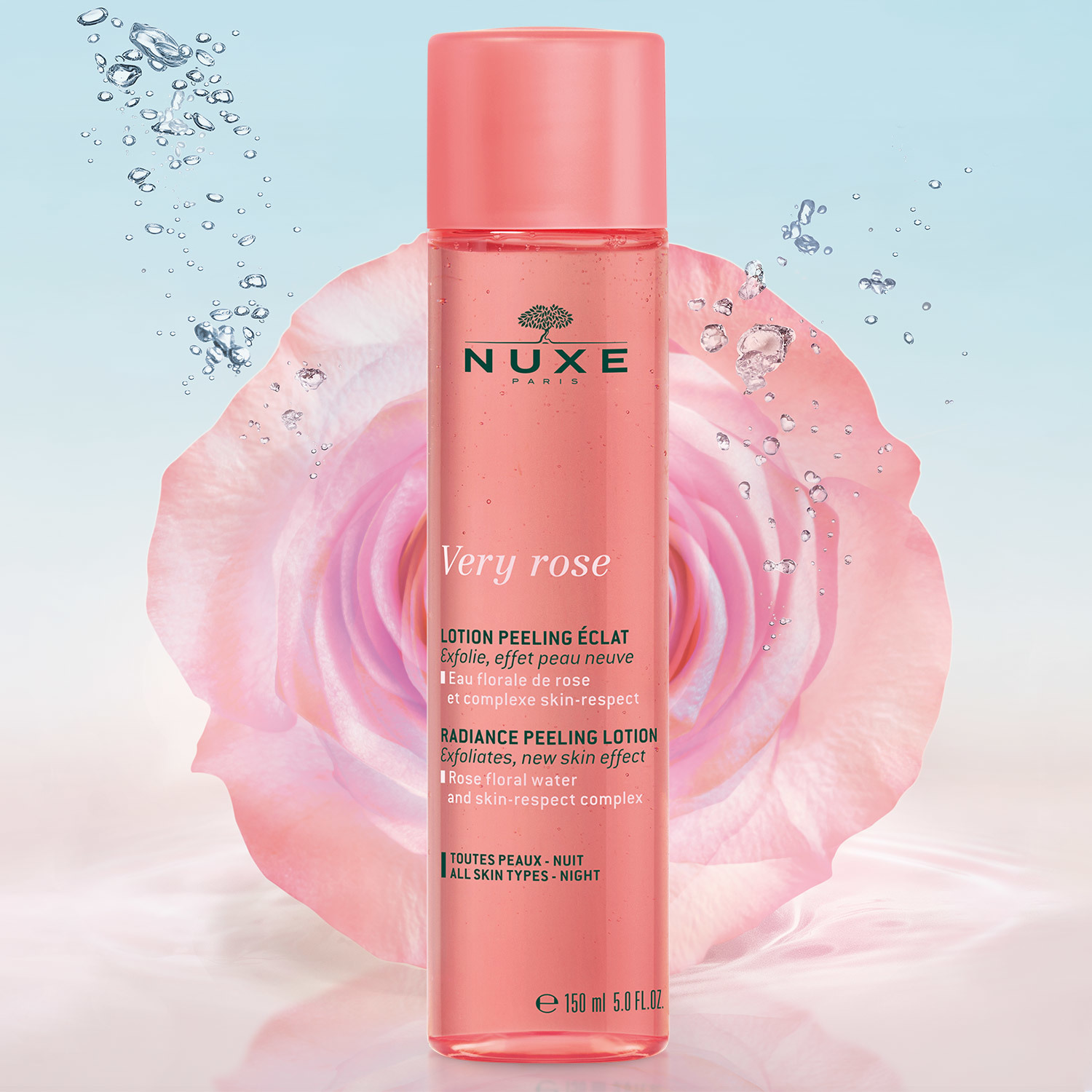 NUXE - Very Rose - Lotion Peeling Eclat, 150ml