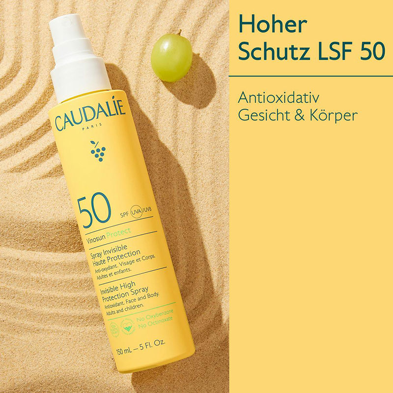 Caudalie - Vinosun Protect Sonnenspray LSF50, 150ml Caudalie - Vinosun Protect Sonnenspray LSF50, 150ml