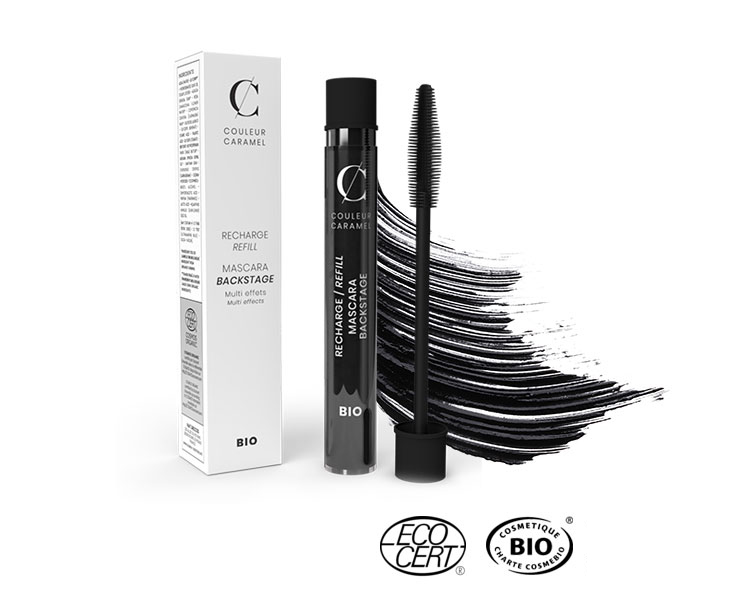 Couleur Caramel - Backstage Mascara BIO - REFILL, 6ml 
