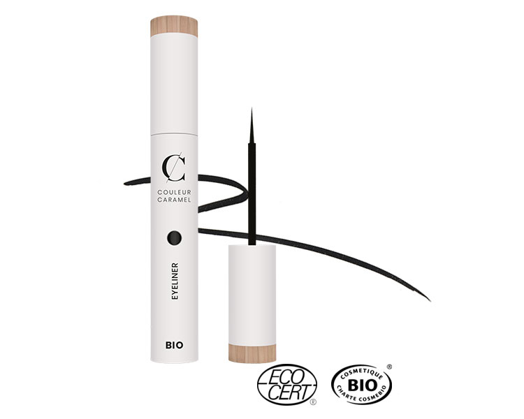 Couleur Caramel - Eyeliner black BIO, 5ml
