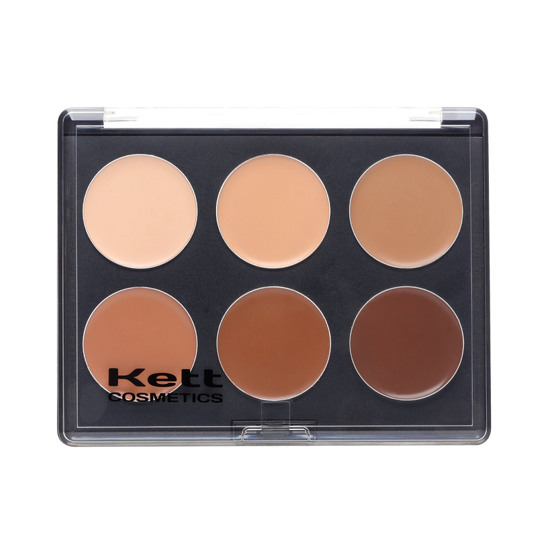Kett Cosmetics - Fixx Creme Pro Palette RUBY, 42g