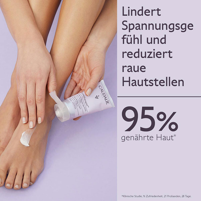 Caudalie - Vinitherapist - Pflegecreme für schöne Füße, 75ml