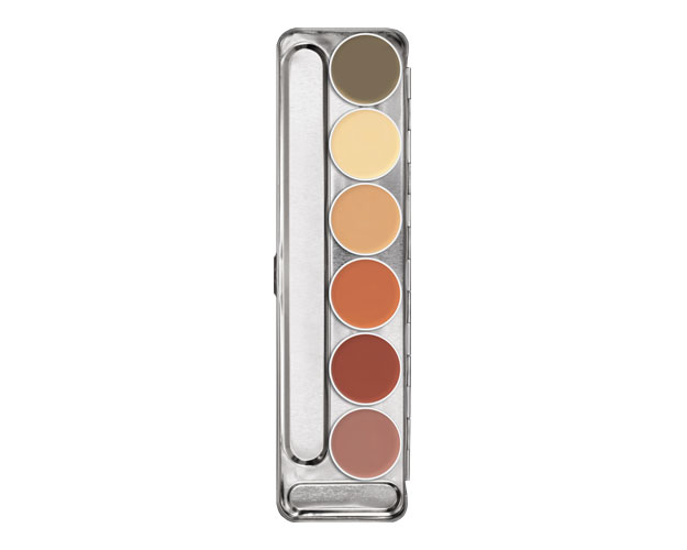 Kryolan Dermacolor Palette VI Farben (V)