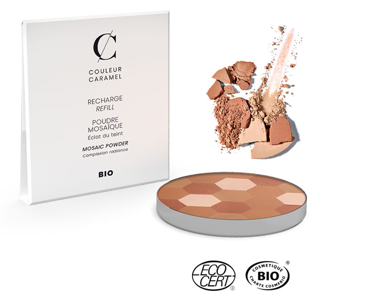 Couleur Caramel - Poudre Mosaique BIO - REFILL, 8,5g Couleur Caramel - Poudre Mosaique BIO - REFILL, 8,5g