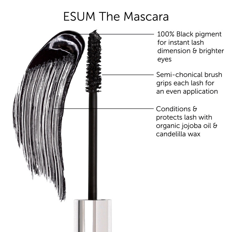 ESUM Cosmetics - THE MASCARA UltraVolume + Defin. Length 9,6ml