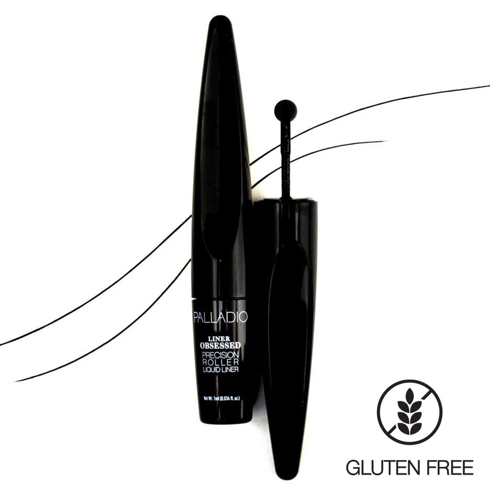 po-rel01 Palladio - Liner Obsessed Precision Liquid Roller, Black