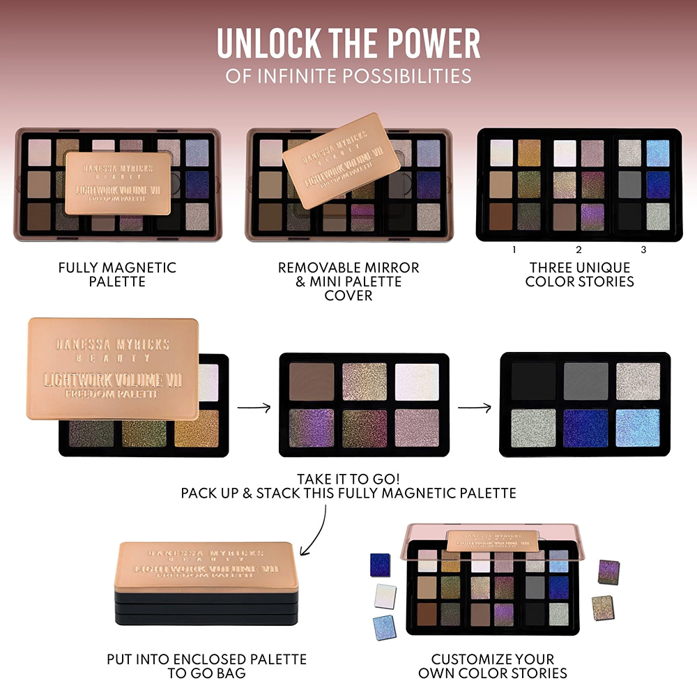 Danessa Myricks Beauty - Lightwork Volume VII Freedom Palette Danessa Myricks Beauty - Lightwork Volume VII Freedom Palette