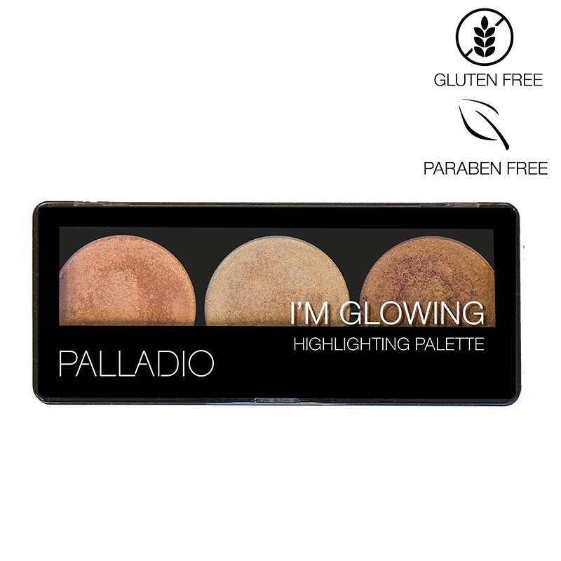 Palladio I'm Glowing Highlighting 3er Palette