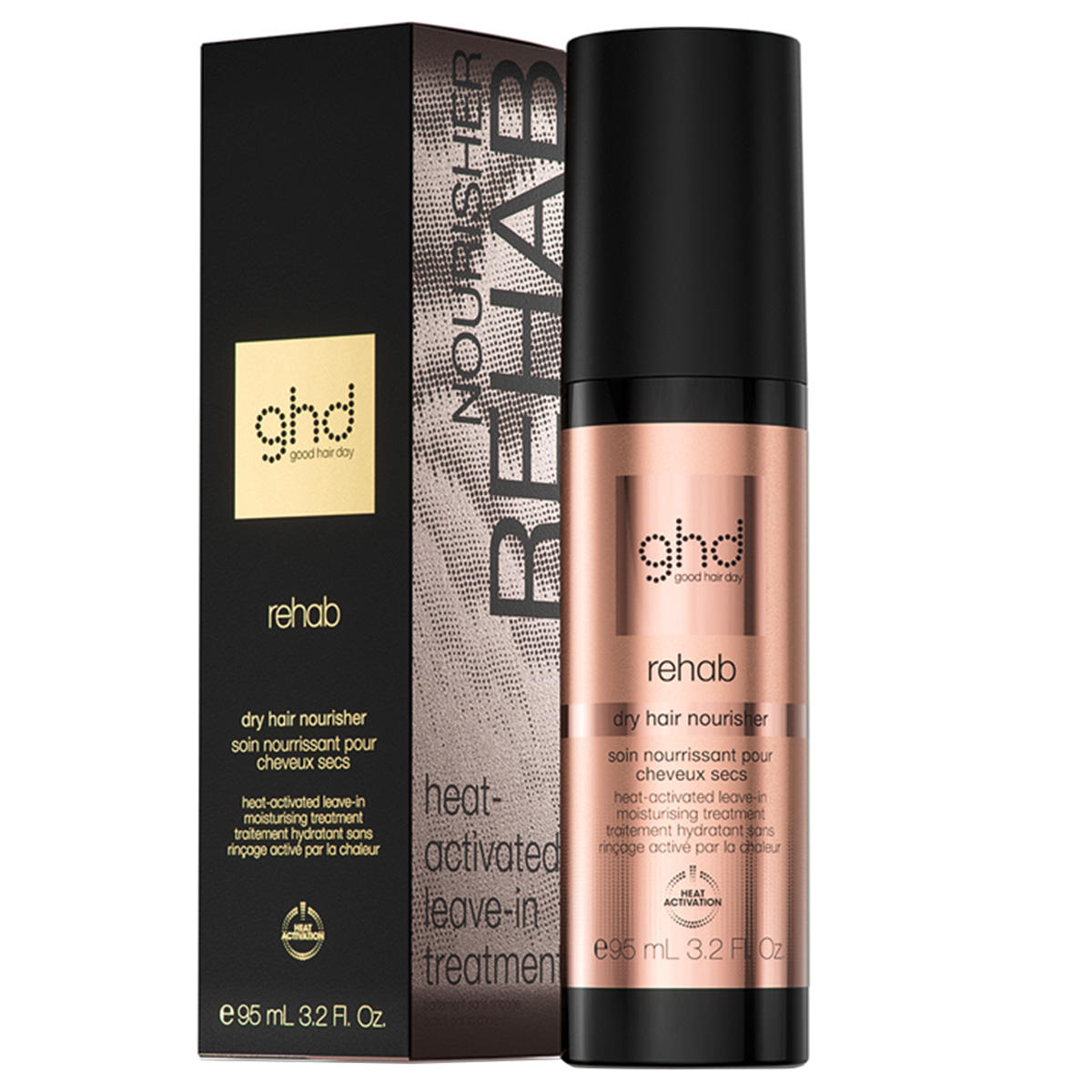 GHD - rehab dry hair nourisher, 95ml GHD - rehab dry hair nourisher, 95ml