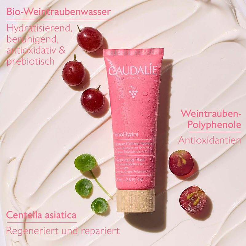 Caudalie - VinoHydra - Crememaske, 75ml Caudalie - VinoHydra - Crememaske, 75ml