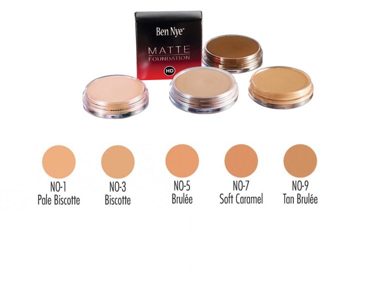 Bnye NO Natural Olive MatteHD Foundation 14g (V)