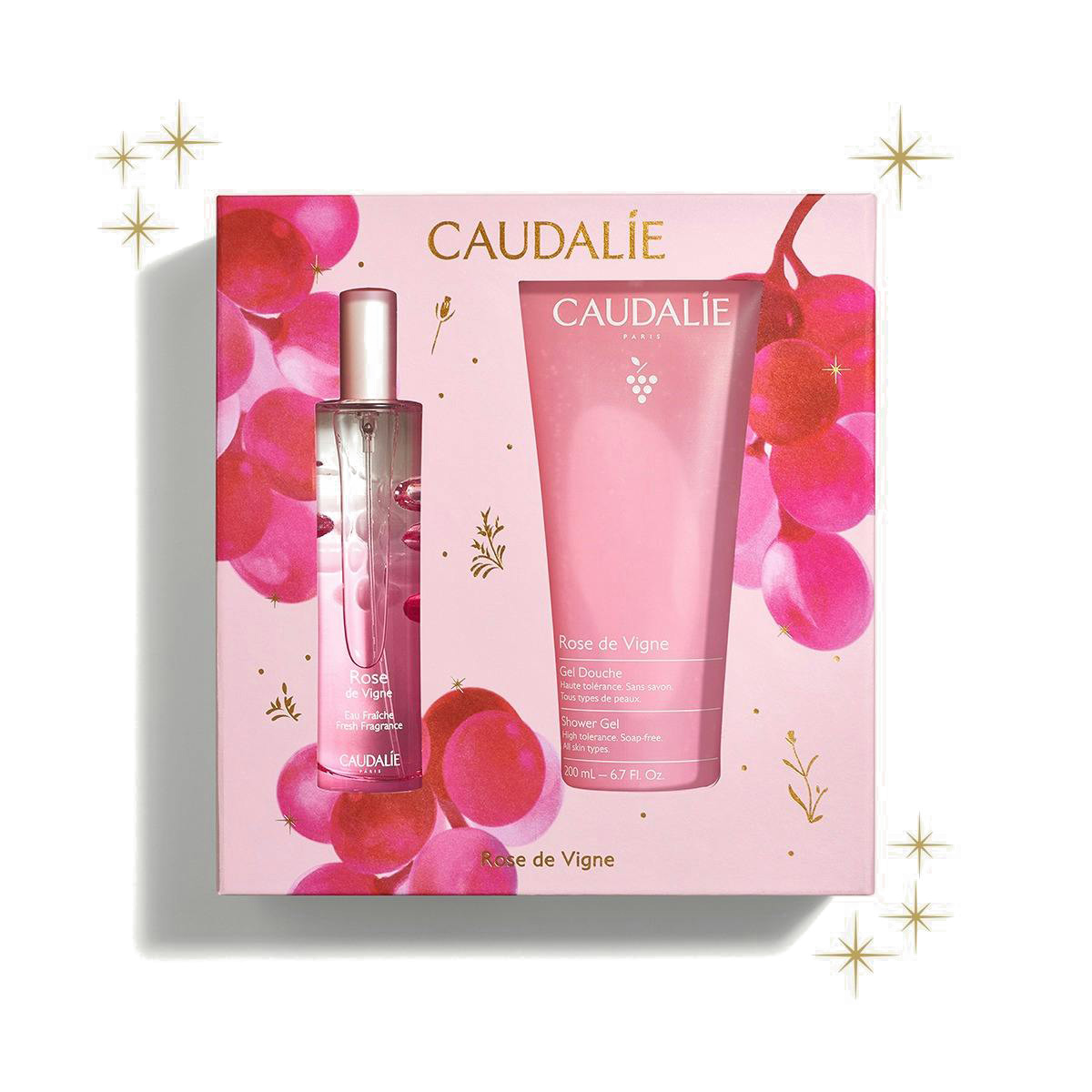 Caudalie - Rose de Vigne Eau Fraiche, SET