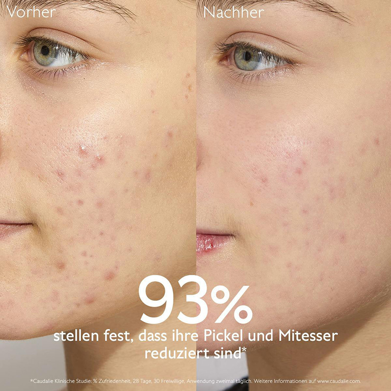 Caudalie - Vinopure Mattierendes Feuchtigkeit spendendes Fluid, 60ml Caudalie - Vinopure Mattierendes Feuchtigkeit spendendes Fluid, 60ml