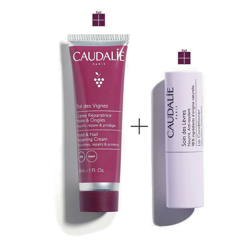 Caudalie - Thé des Vignes, Hand & Lippen Duo Caudalie - Thé des Vignes, Hand & Lippen Duo