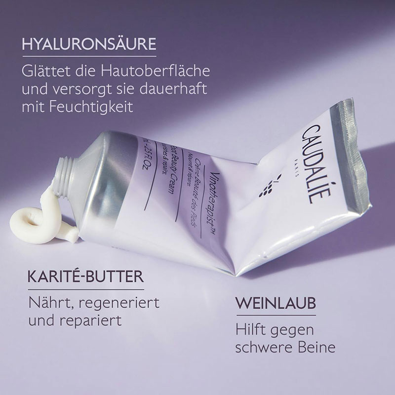 Caudalie - Vinitherapist - Pflegecreme für schöne Füße, 75ml