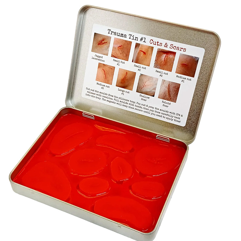 Creation.fx - Trauma Tin #1 Cuts & Scars (Magnetic Silicon Moulds)