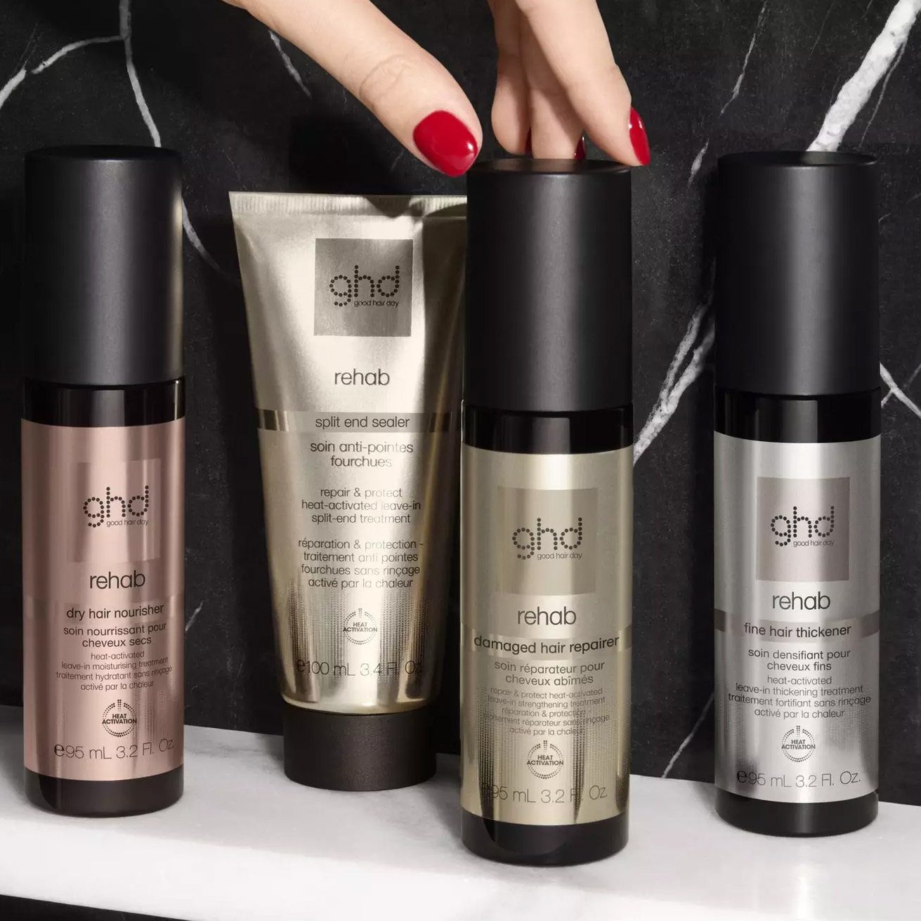 GHD - rehab fine hair thickener, 95ml GHD - rehab fine hair thickener, 95ml