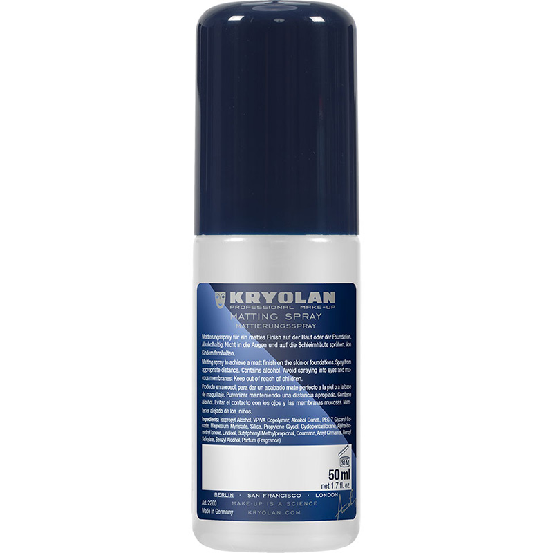 Kryolan - Mattierungs-Spray, 50ml 