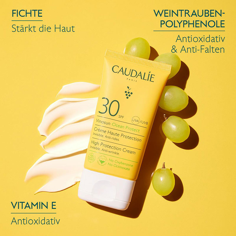 Caudalie - Vinosun Protect Sonnencreme LSF30, 50ml Caudalie - Vinosun Protect Sonnencreme LSF30, 50ml