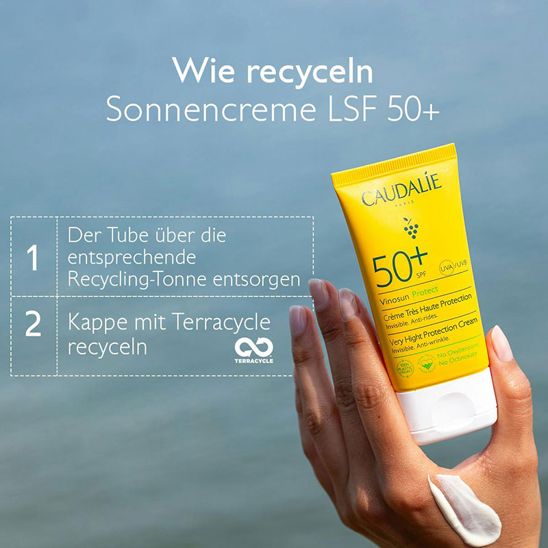 Caudalie - Vinosun Protect Sonnencreme LSF50, 50ml Caudalie - Vinosun Protect Sonnencreme LSF50, 50ml