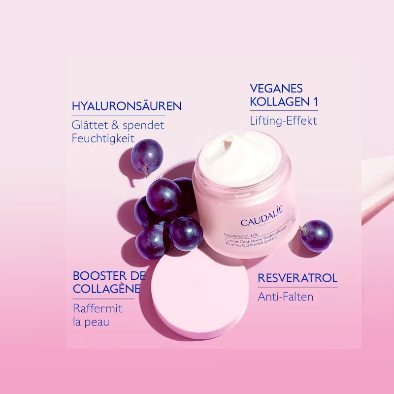 Caudalie - Resveratrol-Lift - Kaschmir Creme (Tagescreme), 50ml
