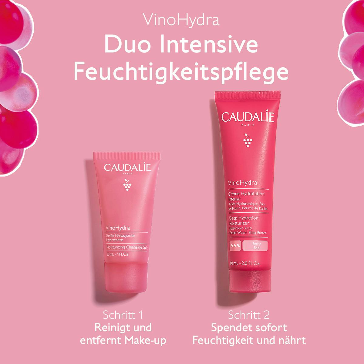 Caudalie - VinoHydra - Duo Intensive Feuchtigkeitspflege, SET Caudalie - VinoHydra - Duo Intensive Feuchtigkeitspflege, SET