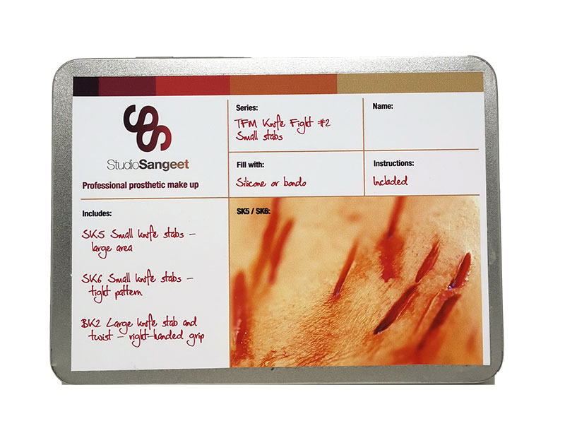 Studio Sangeet - Trauma Flat Mould - Knife Fight #2