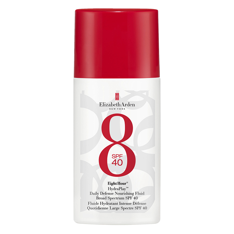 Elizabeth Arden - Eight Hour - HydraPlay - Daily Defense Nourishing Fluid - SPF40, 50ml Elizabeth Arden - Eight Hour - HydraPlay - Daily Defense Nourishing Fluid - SPF40, 50ml